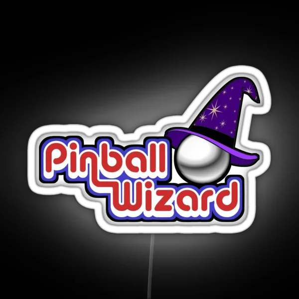 Pinball Wizard RGB Neon Sign