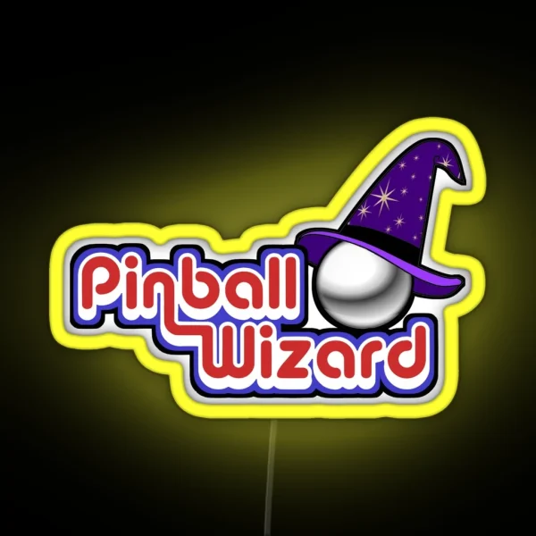 Pinball Wizard RGB Neon Sign