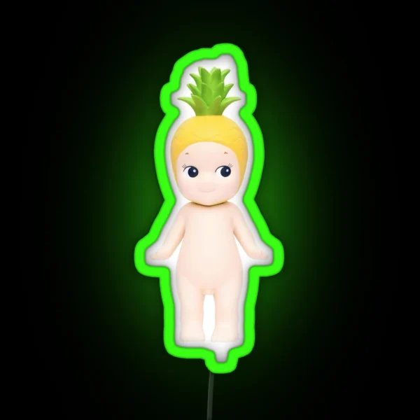 Pineapple Sony Angle RGB Neon Sign