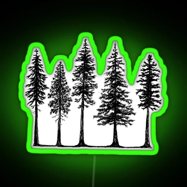 Pines RGB Neon Sign