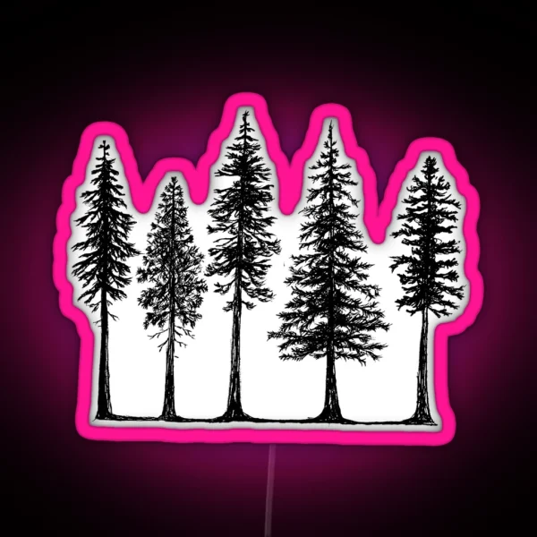 Pines RGB Neon Sign