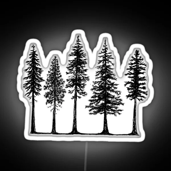 Pines RGB Neon Sign