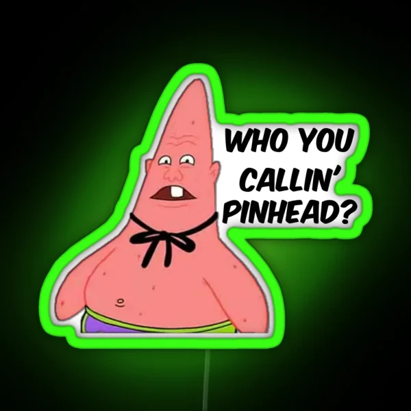 Pinhead Larry RGB Neon Sign