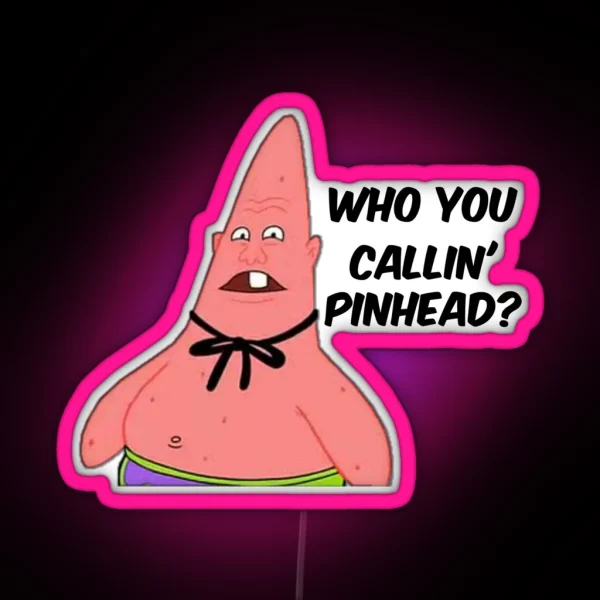 Pinhead Larry RGB Neon Sign