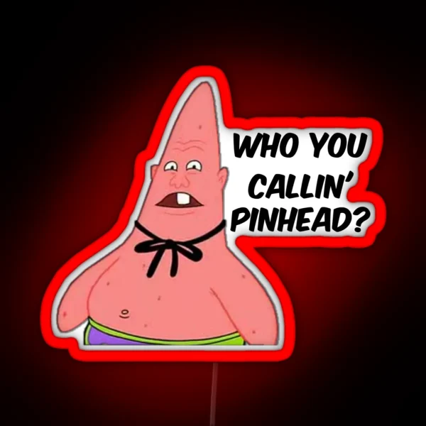 Pinhead Larry RGB Neon Sign