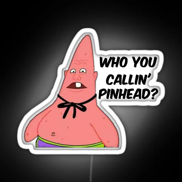Pinhead Larry RGB Neon Sign
