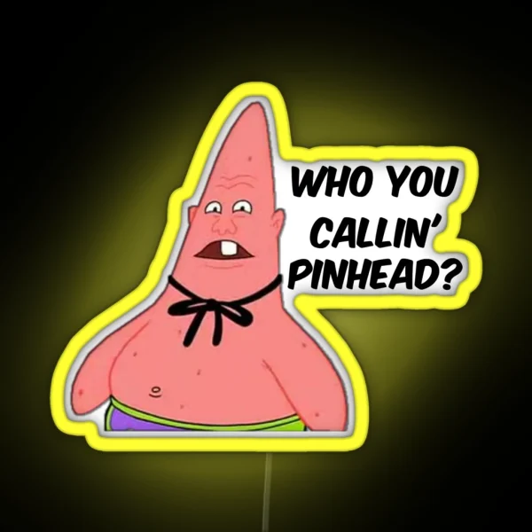 Pinhead Larry RGB Neon Sign