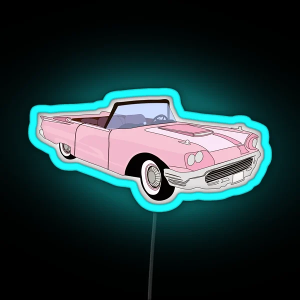 Pink Convertible RGB Neon Sign