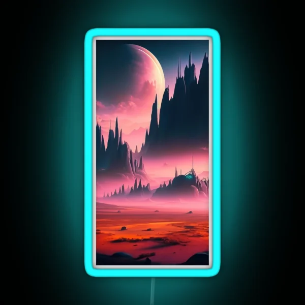 Pink Dust Storm RGB Neon Sign