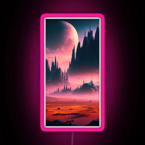 Pink Dust Storm RGB Neon Sign