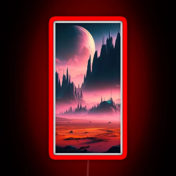 Pink Dust Storm RGB Neon Sign
