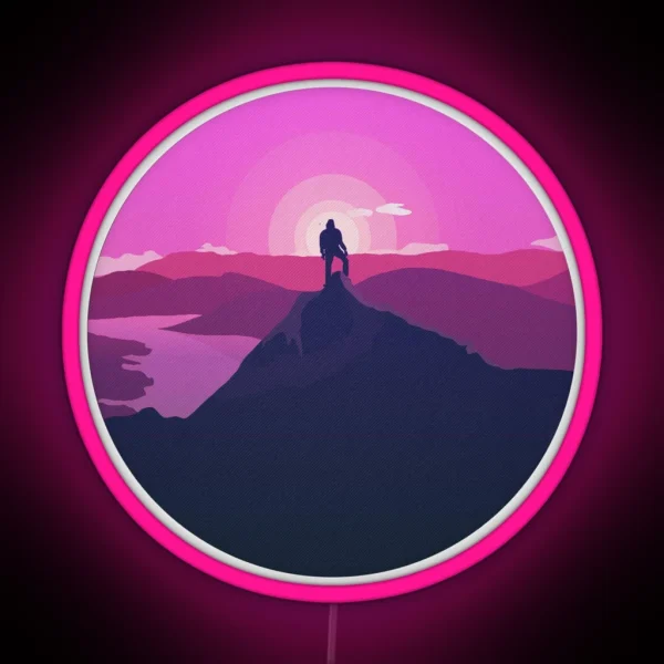 Pink Explorer RGB Neon Sign