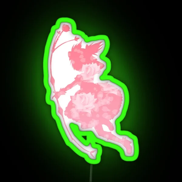 Pink Magical Girls Madoka RGB Neon Sign