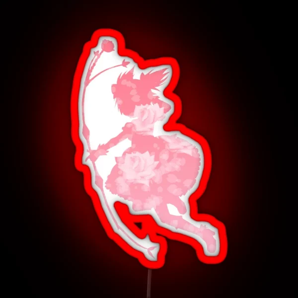 Pink Magical Girls Madoka RGB Neon Sign