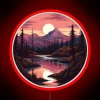 pink-mountain-forest-sunset-rgb-neon-sign-74309-red