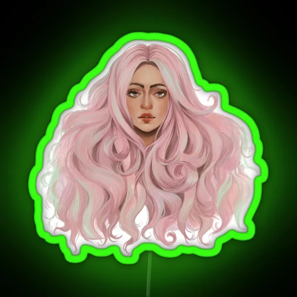 Pink RGB Neon Sign