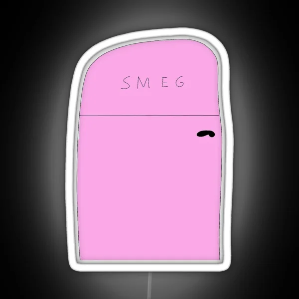 Pink Smeg Fridge RGB Neon Sign