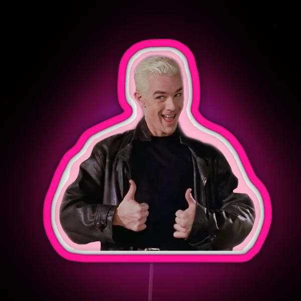 Pink Spike RGB Neon Sign