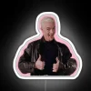 pink-spike-rgb-neon-sign-on-white-background