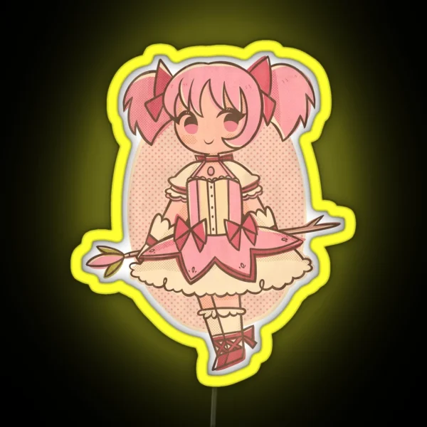 Pink Wishing Soul RGB Neon Sign