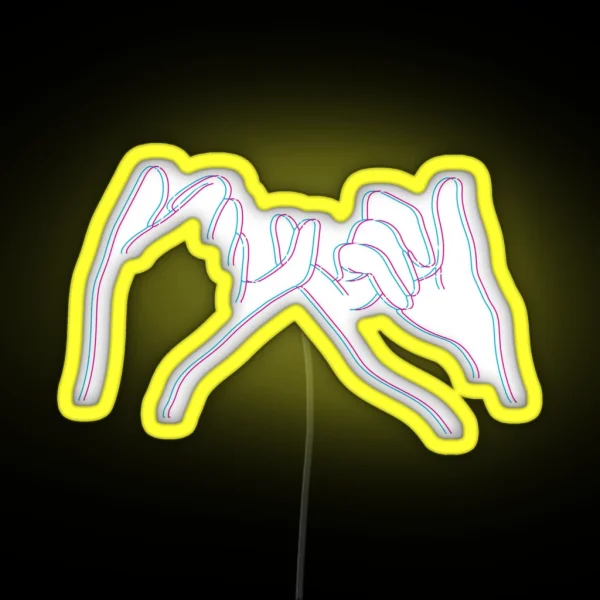 Pinky Promise RGB Neon Sign