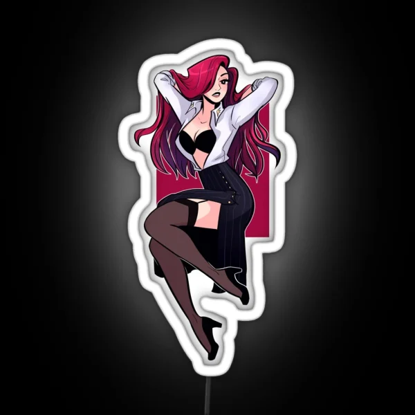 Pinup Camille RGB Neon Sign