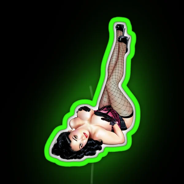 Pinup RGB Neon Sign