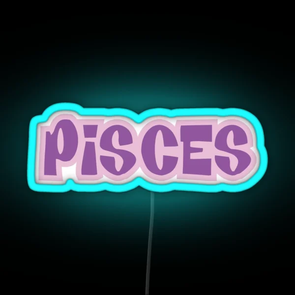 Pisces Bratz RGB Neon Sign