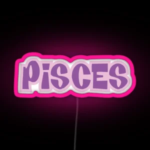 Pisces Bratz RGB Neon Sign