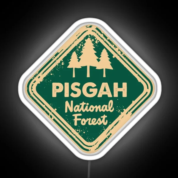 Pisgah National Forest RGB Neon Sign