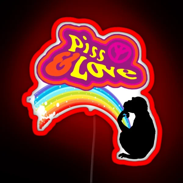 Piss And Love RGB Neon Sign