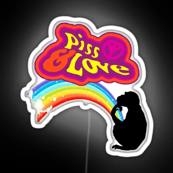 Piss And Love RGB Neon Sign
