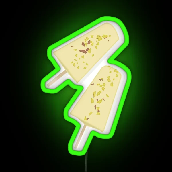 Pista Pistachio Kulfi RGB Neon Sign