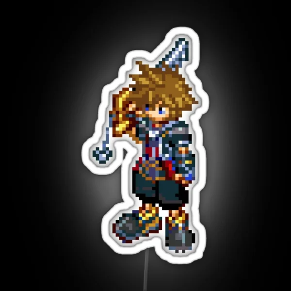 Pixel Sora RGB Neon Sign
