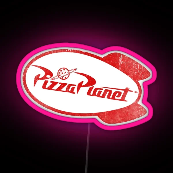 Pizza Planet RGB Neon Sign