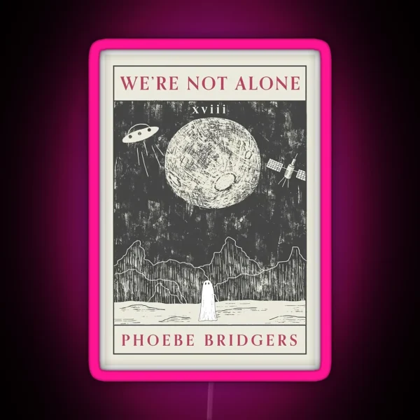 Planets Phoebe RGB Neon Sign