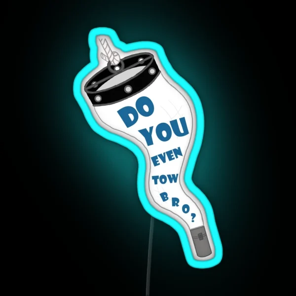 Plankton Net Tow Bro RGB Neon Sign