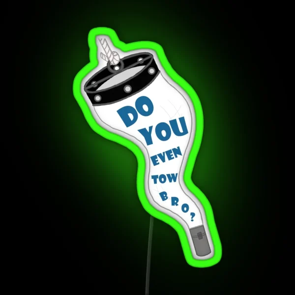 Plankton Net Tow Bro RGB Neon Sign