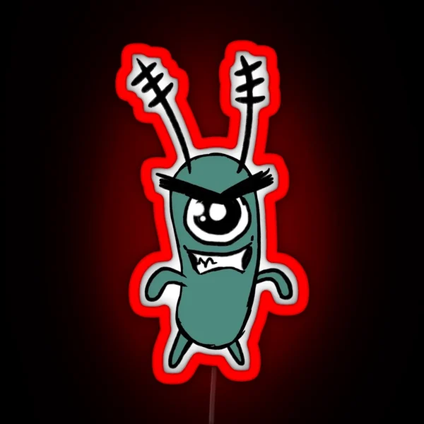 Plankton RGB Neon Sign