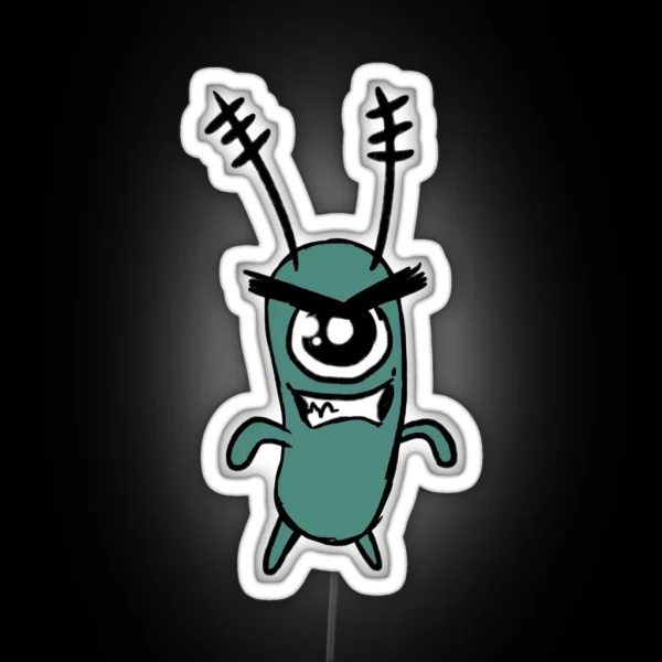 Plankton RGB Neon Sign
