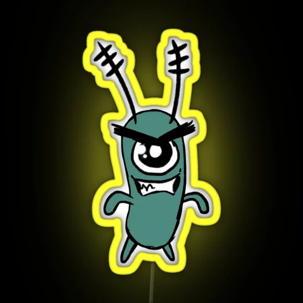 Plankton RGB Neon Sign