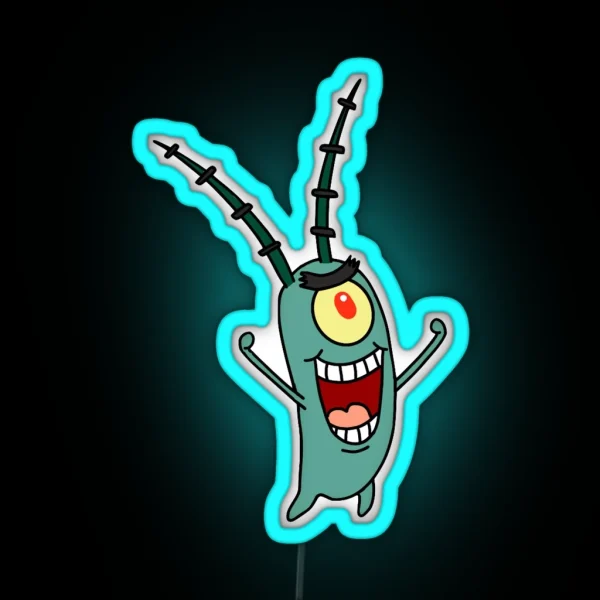 Plankton RGB Neon Sign