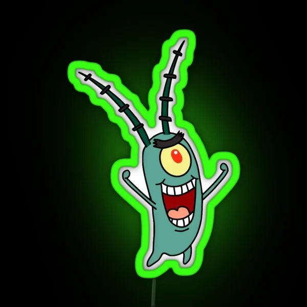 Plankton RGB Neon Sign