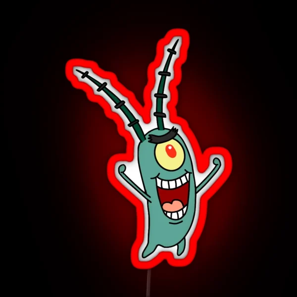 Plankton RGB Neon Sign