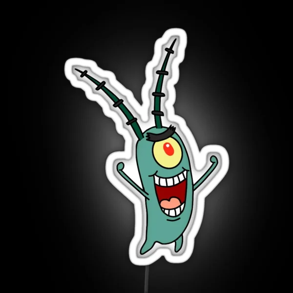 Plankton RGB Neon Sign