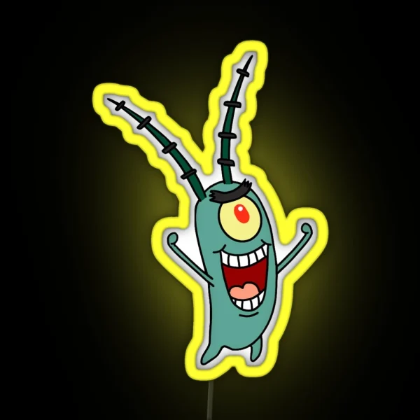 Plankton RGB Neon Sign