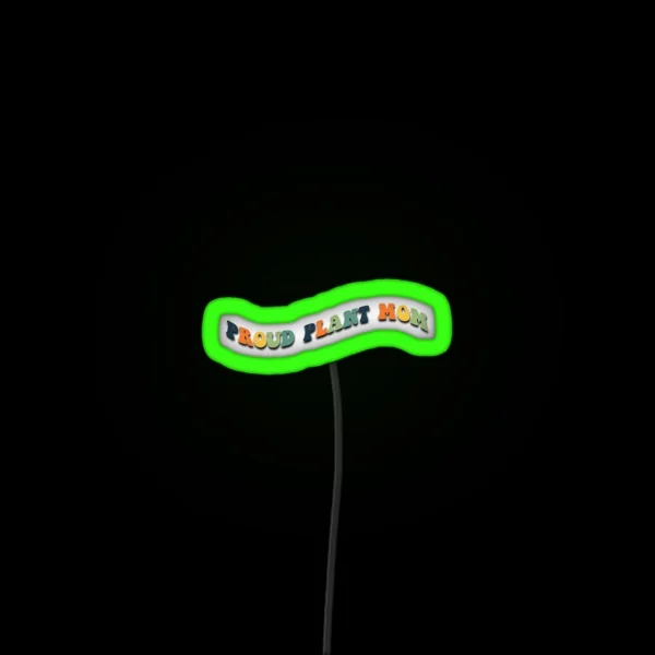 Plant Mom RGB Neon Sign