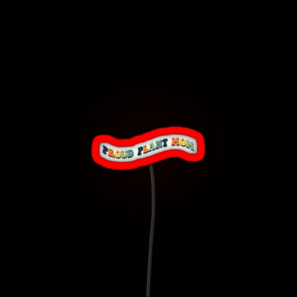 Plant Mom RGB Neon Sign