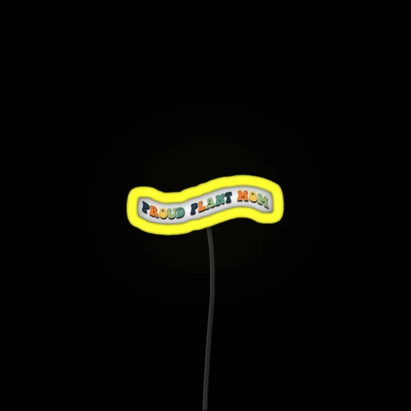 Plant Mom RGB Neon Sign