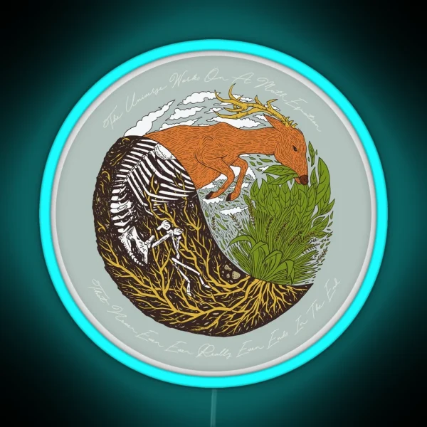 Plants And Animals RGB Neon Sign